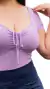 Conjunto Praia Serena -Maiô e Saída de Praia com Short - Rose Fitness