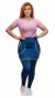 Calça Saia Nicole Rosa-Calça Saia - loja online