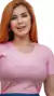 Conjunto Nicole Rosa-Calça Saia e T-Shirt - comprar online