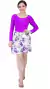 Conjunto Praia Crystal-Maiô e Saída de Praia com Short - Rose Fitness