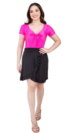 Conjunto Praia Blenda-Maiô e Saída de Praia com Short - comprar online