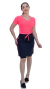 Saia Short Ester chiclete - tienda online