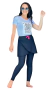 Conjunto Eliana -Calça Saia T-shirt - comprar online