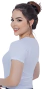 T-shirt branca - em ellasfit com elastano en internet