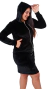 Conjunto Brenda- Saia e Jaqueta Preta - Rose Fitness