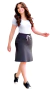 Imagen de Conjunto Sara - Saia Short e T-Shirt