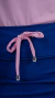 Conjunto Ester Rosa Bebê - Saia Short e T-Shirt