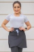 T-shirt branca - em ellasfit com elastano - comprar online