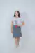 Conjunto Marcela -Saia shorts e T-shirt