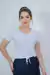 Conjunto Eloah Branca-Calça Saia e T-Shirt na internet