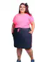 Saia Short Ester Chiclete Plus Size
