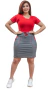 Saia Short Cindy Vermelha -Saia Short - loja online