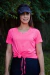 T-shirt rosa chiclete - em ellasfit com elastano