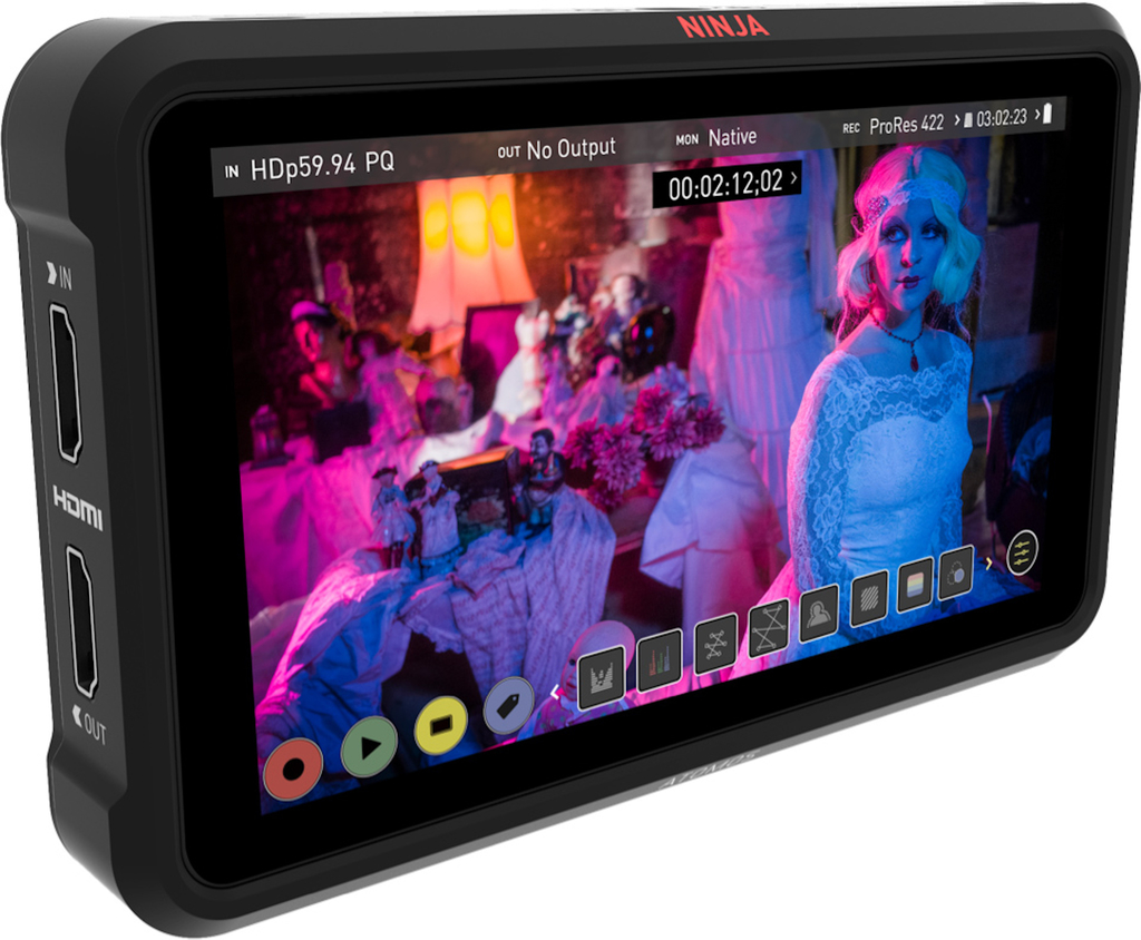 Atomos NINJA V 5" 4K HDMI Recording Monitor + Atomos AtomX CAST + CASE - loja online