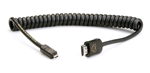 Atomos AtomFLEX Coiled Micro-HDMI to HDMI Cable 40cms até 80cms ATOM4K60C2 - comprar online