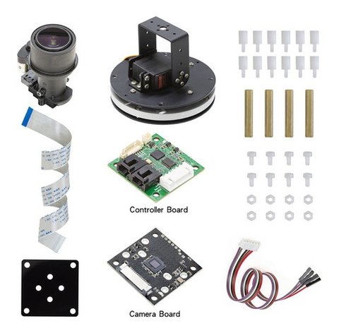 Image of Arducam 5MP 1080p Pan Tilt Zoom PTZ Camera | Com Base de Metal | 2 Servos Digitais | Raspberry Pi