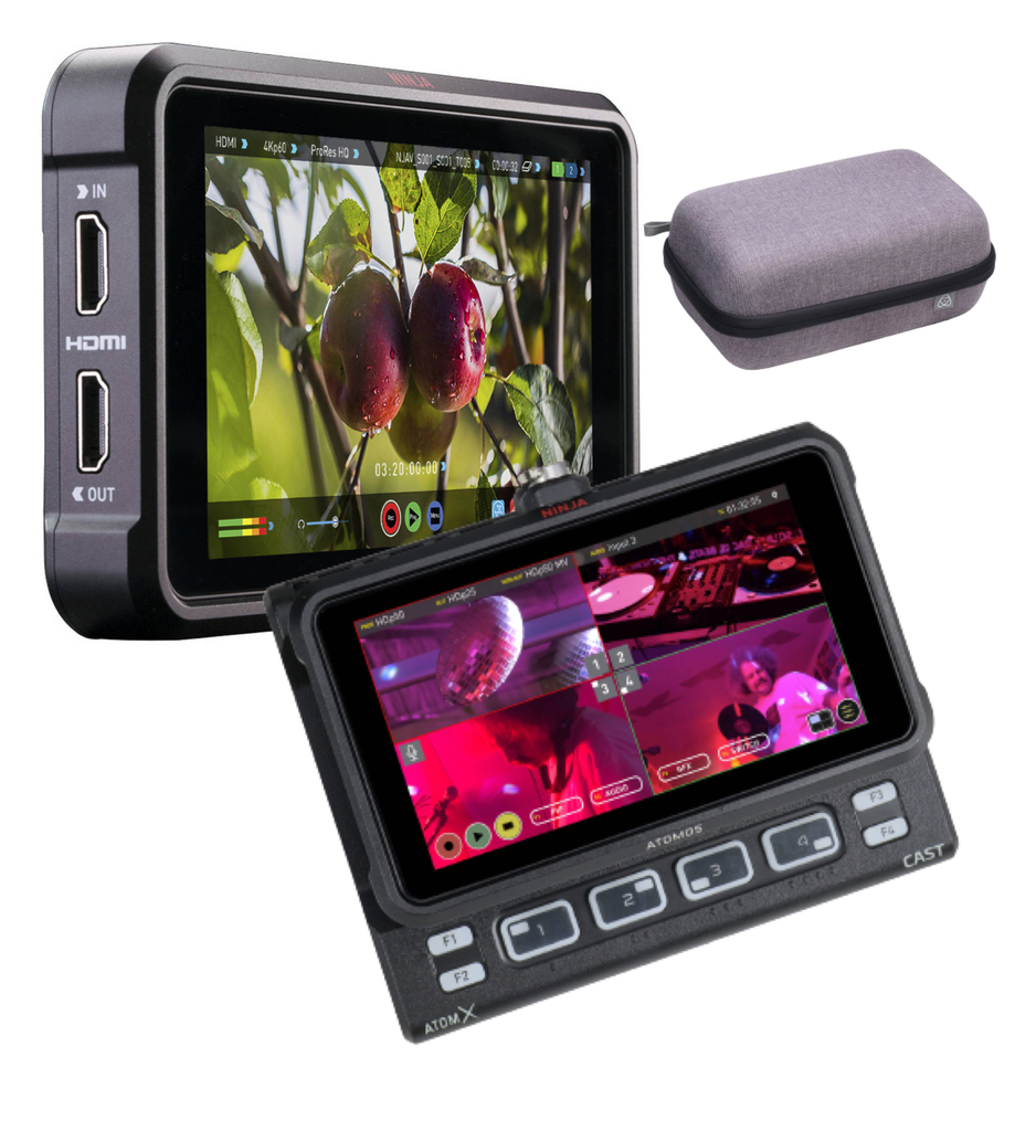 Atomos NINJA V 5" 4K HDMI Recording Monitor + Atomos AtomX CAST + CASE - comprar online