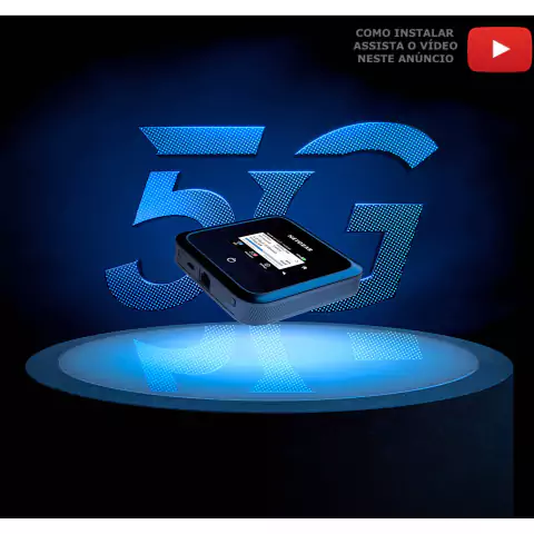 Netgear Nighthawk M5 5G WiFi 6 Mobile Router Unlocked l Hotspot Roteador Móvel | Ultrarrápido 5G | Desbloqueado para todas as Operadoras | Conecta até 32 Dispositivos Sim card não incluído l Conecta até 32 Dispositivos l Ativado para Uso Doméstico ou Comercial l Bateria Adicional e Antena opcional também disponíveis - comprar online