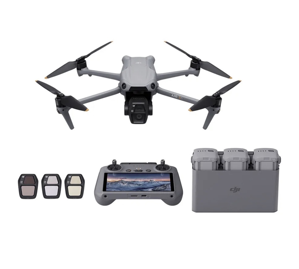 DJI Air 3S Fly More Combo Com tela BR , DJI056 ANATEL - comprar online