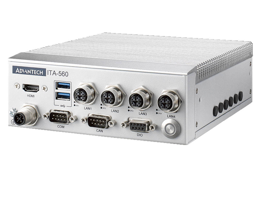 Advantech ITA-560Nano Jetson Orin Nano Rugged Computer Railway Certified , EN 50155 & EN 50121 Railway Power Standard