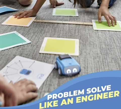 Sphero Indi Student Kit: Robô de aprendizagem STEAM sem tela para a escola Envolva alunos a partir de 4 anos Apresente os fundamentos da ciência da computação Projete e crie labirintos Aprenda conceitos de codificação na internet
