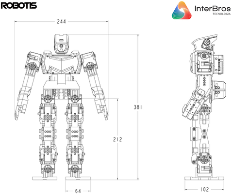 Robotis Steamcup Engineer Robot Kit 1 , Developer Kit , Habilitado para IA , Educacional , Idade: 15+ - Loja do Jangão - InterBros