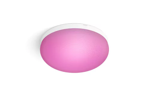 Philips Hue White & Color Ambiance Flourish Ceiling Light l 2ª Geração l Luminária de Teto Inteligente Plafon l Bluetooth e WiFi l Alto Fluxo Luminoso 2.250 lumen l LED Integrado l Compatível com Alexa, Apple Homekit & Google Assistant | Funciona com Bluetooth e/ou com a Hue Bridge - tienda online