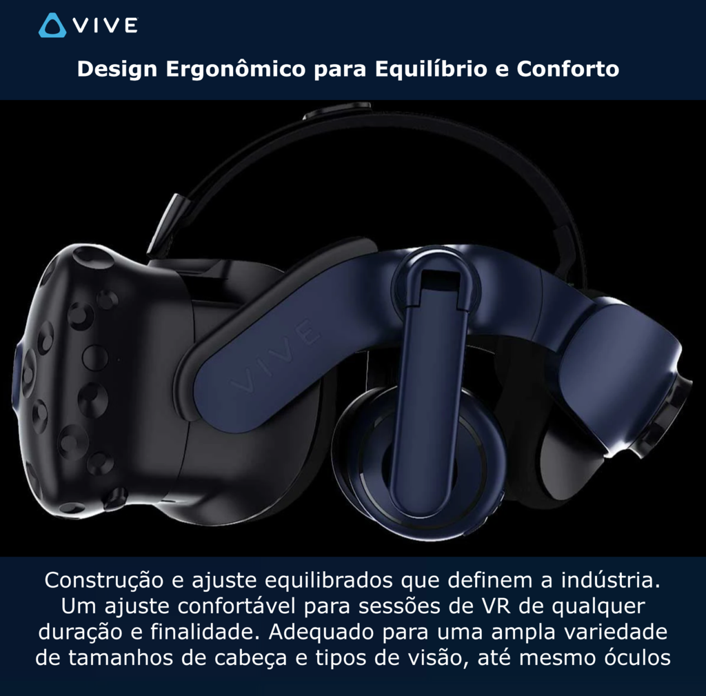 HTC VIVE VR Pro 2 Full Kit + VIVE Trackers 3.0 + Cintas Rebuff - loja online