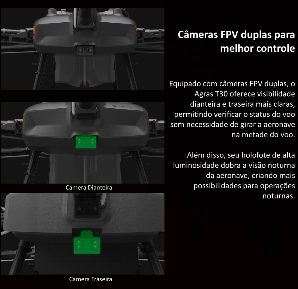 DJI AGRAS T30 l Agricultural Drone l Ready to Fly Kit l Um novo marco para a Agricultura Digital l Drone & UAVs - Loja do Jangão - InterBros