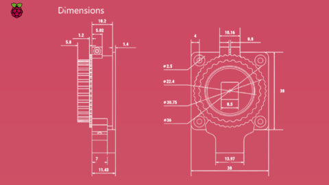 Imagen de Raspberry Pi High Quality Câmera 12.3mp | Sensor Sony IMX477 de 12,3 megapixels