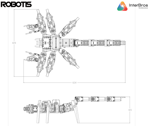 Robotis Steamcup Engineer Robot KIT 1 + KIT 2 , Developer Kit , Habilitado para IA , Educacional , Idade: 15+ en internet