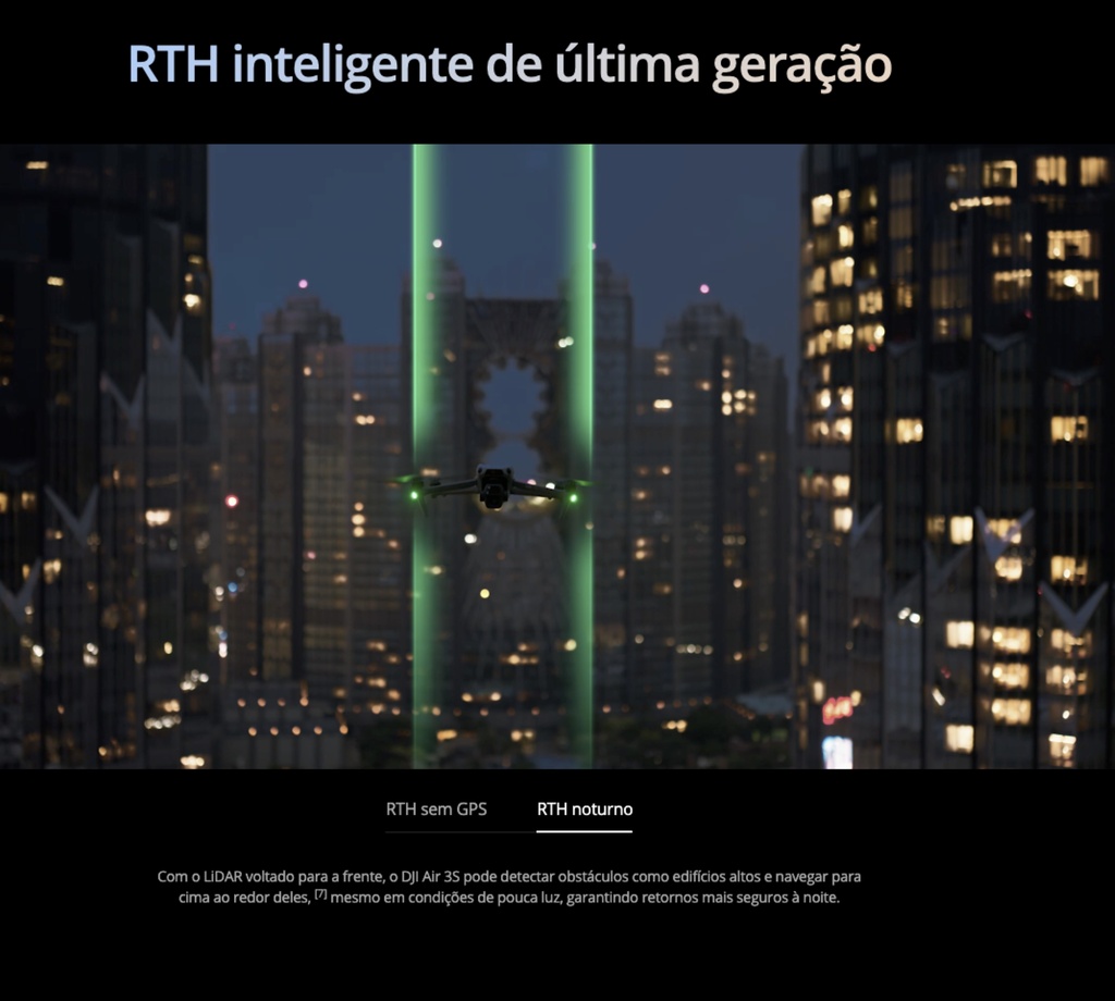 DJI Air 3S Fly More Combo Com tela BR , DJI056 ANATEL - loja online