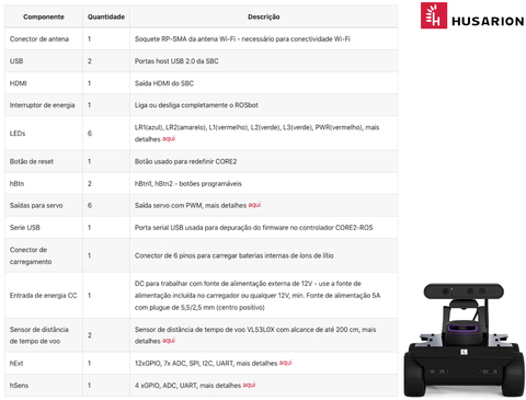 Image of Husarion ROSbot 2 PRO Autonomous, Open Source Robot Platform