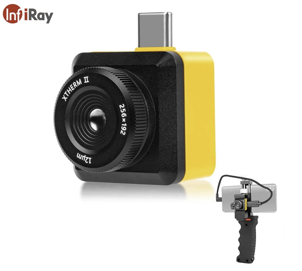 Infiray Xinfrared T2S Plus Câmera Térmica com Lente Macro de 8 mm , com Handle - comprar online