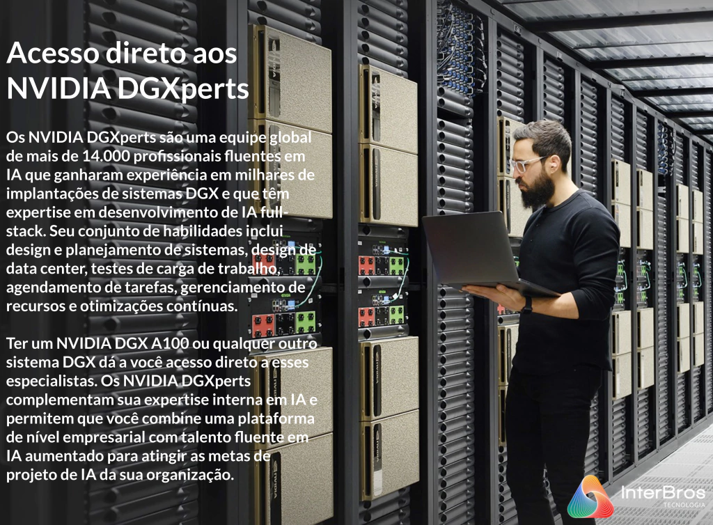 NVIDIA DGX A100 Deep Learning Console - Loja do Jangão - InterBros