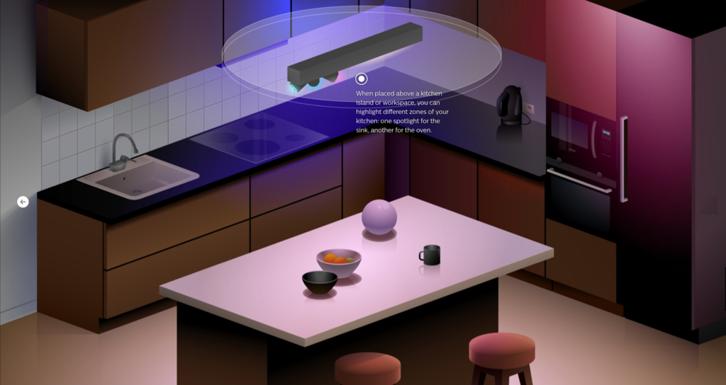 Imagem do Philips Hue White & Color Ambiance Centris l Smart 2-Spots Ceiling Bar l Luminária de Teto l Ajuste cada Luz Individualmente l Poderoso Fluxo Luminoso 1.560 lumen l Compatível com Alexa, Apple Homekit & Google Assistant | Funciona com Bluetooth e/ou com a Hue Bridge