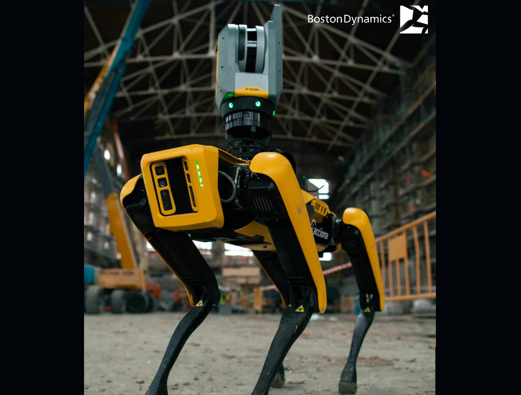 Boston Dynamics Spot na internet