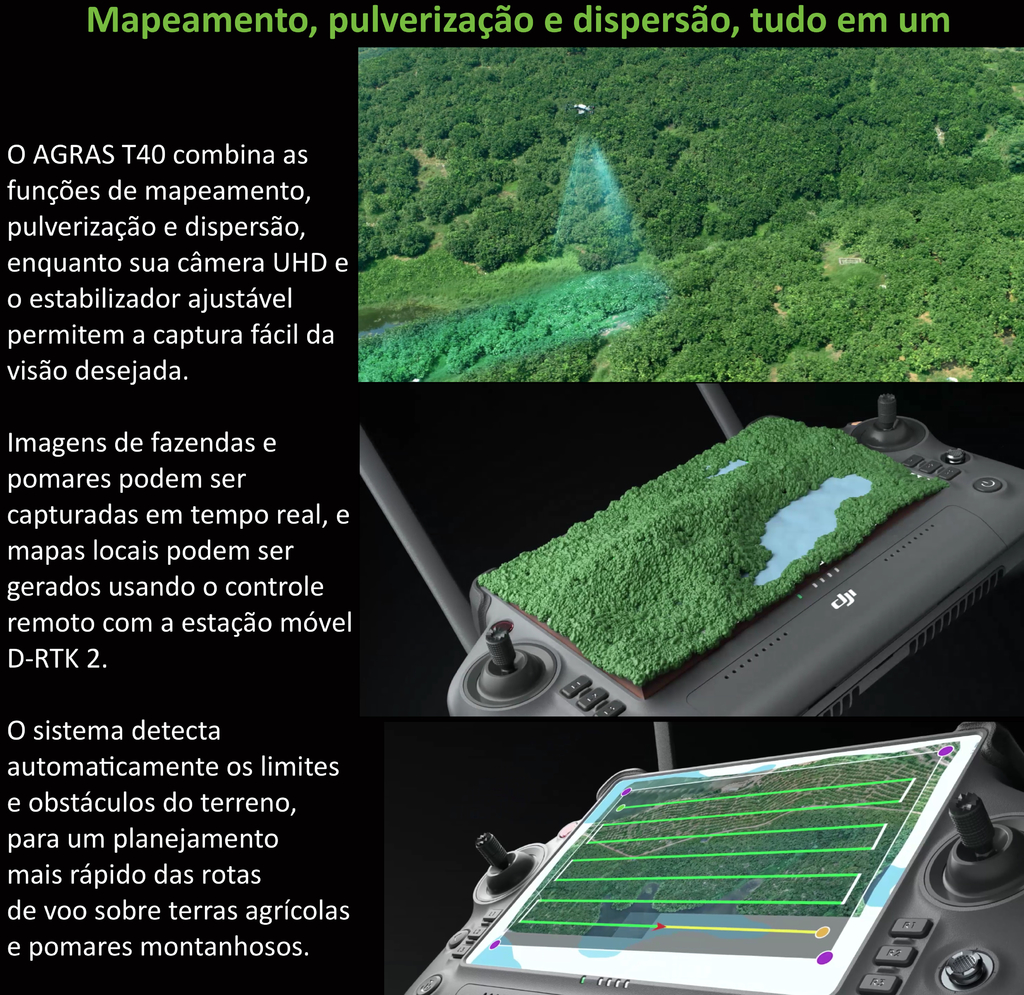 Imagen de DJI AGRAS T40 l Agricultural Drone l Ready to Fly Kit l Drone & UAVs l Pronta Entrega