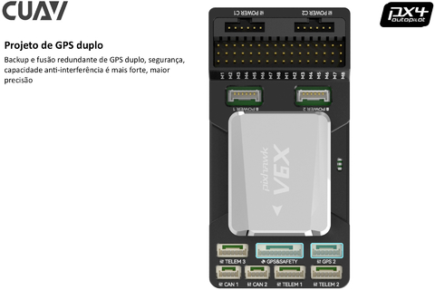 Image of CUAV Pixhawk V6X flight controller Drones & UAVs