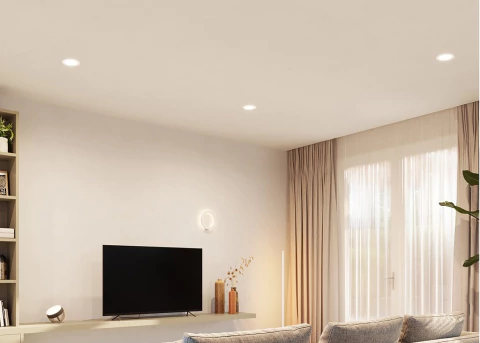 Philips Hue White and Color Ambiance Bluetooth | Dimmable LED Smart Retrofit Recessed Downlight 5/6" l 2ª Geração | Luminária Spot de Teto de Embutir l Fluxo Luminoso 1,100 lumens | Luminária Spot de Teto de Embutir | Compatível com a Alexa, Apple Homekit & Google Assistant | 4-Pack en internet
