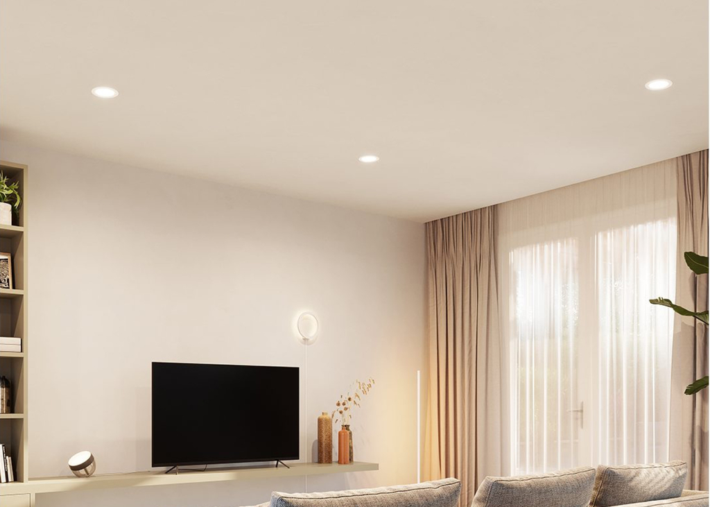 Philips Hue White and Color Ambiance Bluetooth | Slim Smart Downlight 5"/6" | 3ª Geração l Luminária Spot Fino de Teto para Embutir l Extra Brilhante 1,200 lumen | Luminária Spot de Teto de Embutir | Compatível com a Alexa, Apple Homekit & Google Assistant na internet