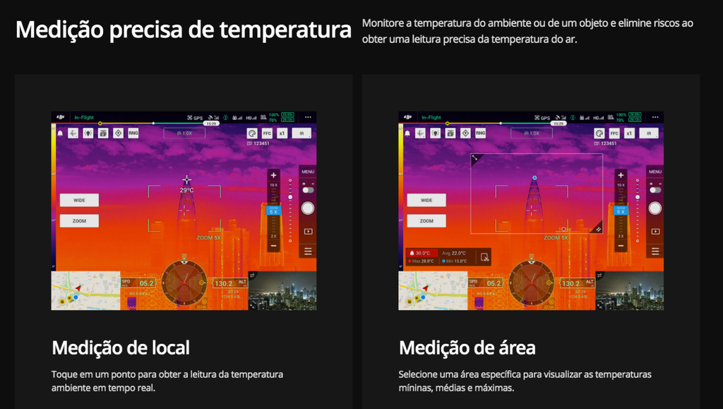 DJI Zenmuse H20T l Thermal Camera l Drones & UAVs l Compatível com Matrice 300 on internet