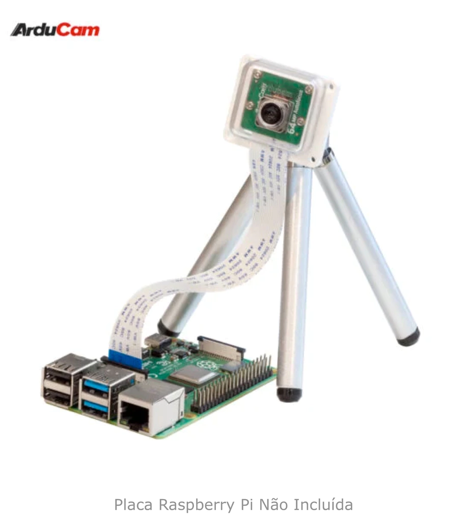 Raspberry Pi 4 Computer Model B 4GB RAM + Arducam Camera Hawk Eye 64MP en internet
