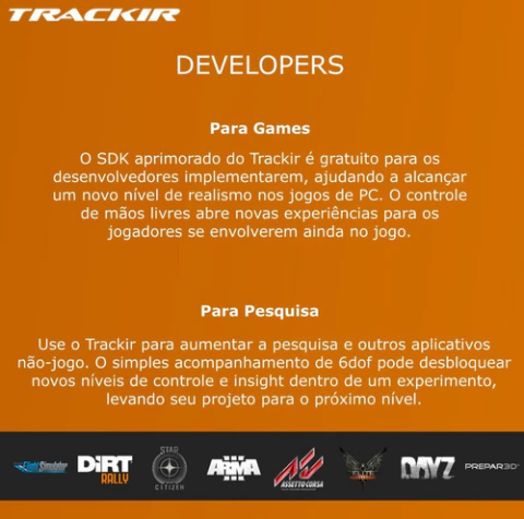 TrackIr 5 Optical Head Tracker | TrackClip para Headsets Incluído | Rastreador que acompanha a posição e a orientação da sua cabeça | Gaming | Simulador | PC - loja online