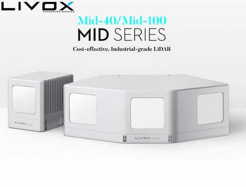 LIVOX TECH MID-40 / MID-100 LiDAR - comprar online