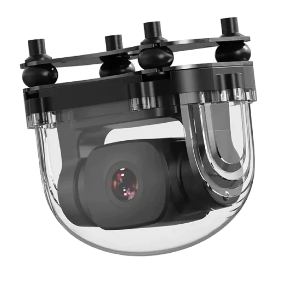 Holybro SIYI A2 mini Camera Ultra Wide Angle FPV Gimbal Single Axis Tilt com 160 Graus FOV 1080p Drones Robots & UAVs