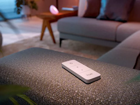 Philips Hue White & Color Ambiance Xamento Large l Bathroom Smart Ceiling l Luminária de Teto Inteligente Grande l Feita para Banheiros l A Prova D' Água l WiFi e Bluetooth l Alto Fluxo Luminoso 3.700 lumen l LED Integrado l Compatível com Alexa, Apple Homekit & Google Assistant l Requer Hue™ Bridge en internet