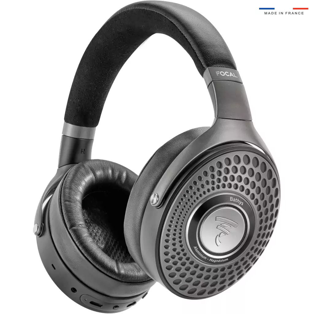 Focal Bathys l Hi-Fi Alta Fidelidade l Bluetooth Over Ear Headphones l Drivers de 40mm l DAC e amplificador integrados l Active Noise Cancellation l Qualcomm aptX l Alexa Integrada l Compatível com Google Assistant l Até 42 horas de bateria - Loja do Jangão - InterBros