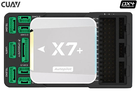 CUAV X7+ Flight Controller | Autopilot For PX4&APM Drone Hardware - Loja do Jangão - InterBros