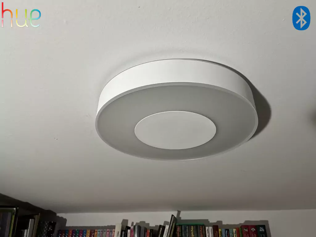 Philips Hue White & Color Ambiance Xamento Large l Bathroom Smart Ceiling l Luminária de Teto Inteligente Grande l Feita para Banheiros l A Prova D' Água l WiFi e Bluetooth l Alto Fluxo Luminoso 3.700 lumen l LED Integrado l Compatível com Alexa, Apple Homekit & Google Assistant l Requer Hue™ Bridge - tienda online